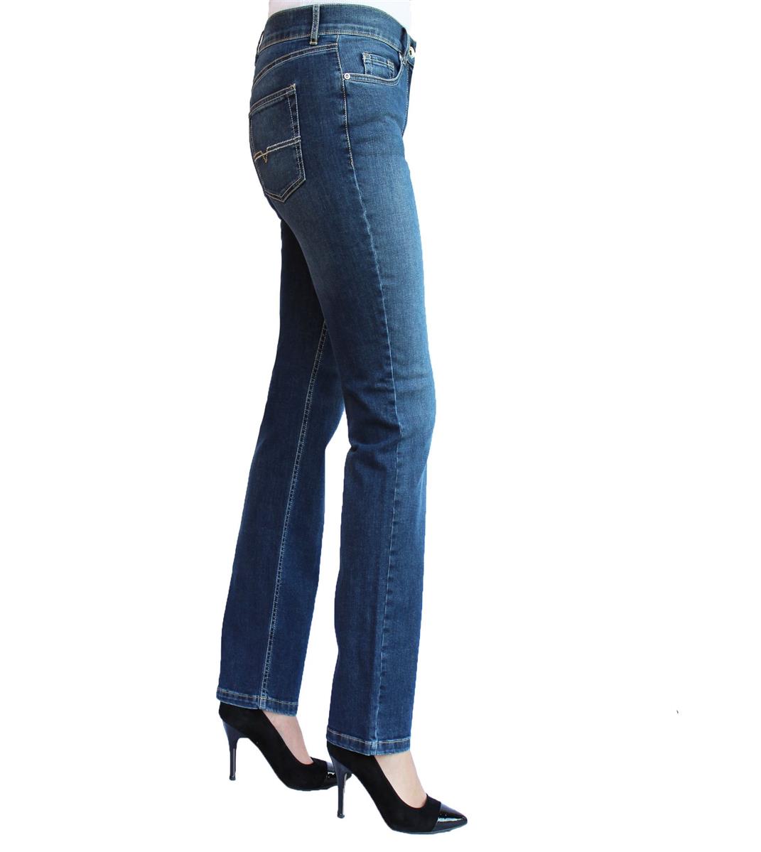 marlowe nature Jeans Sabine Damenjeans jeansblau Bio-Baumwolle