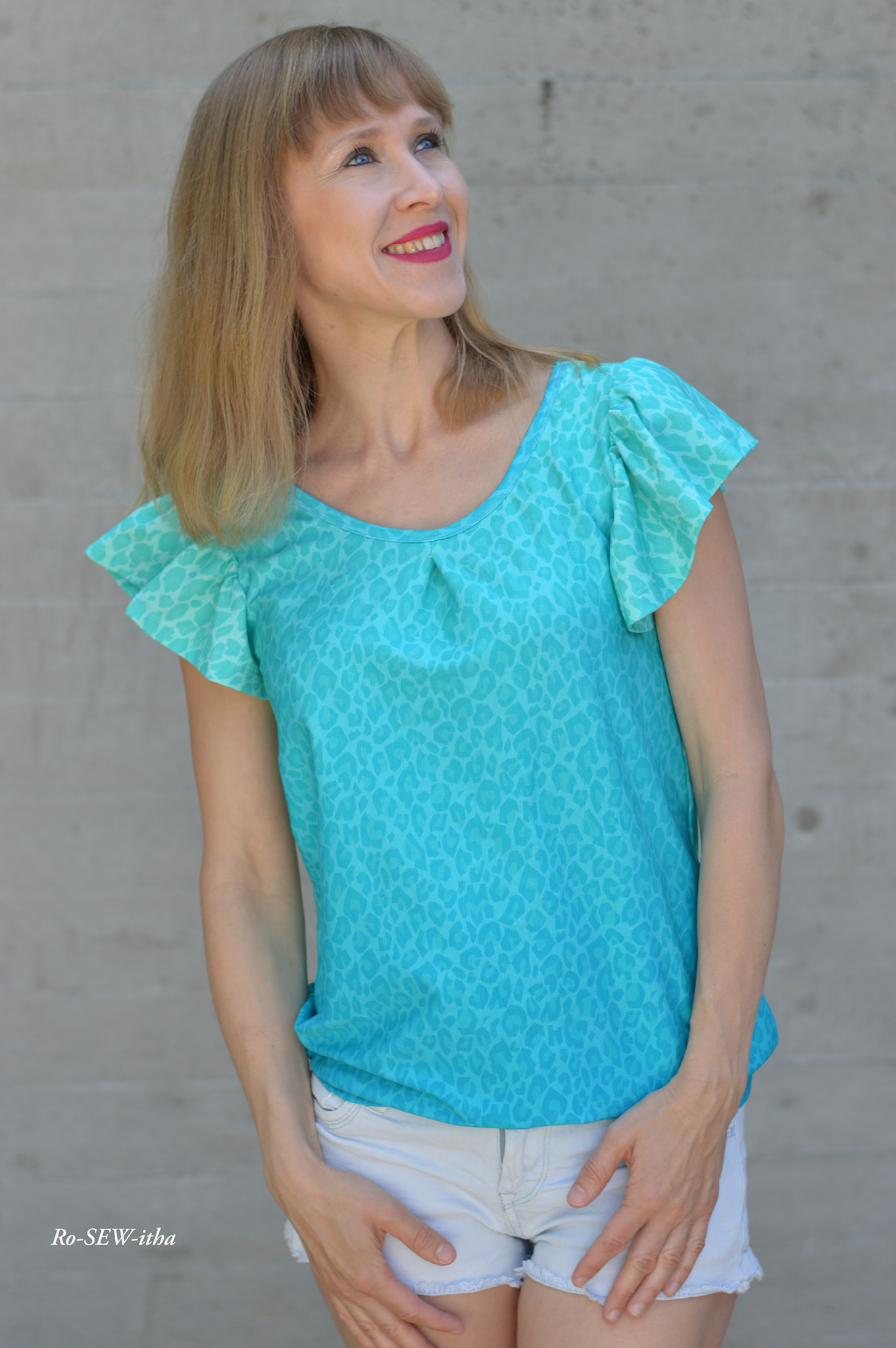 Schnittrebell Amelie Shirt Ebook Gr.34-54 Flügelarm Jersey