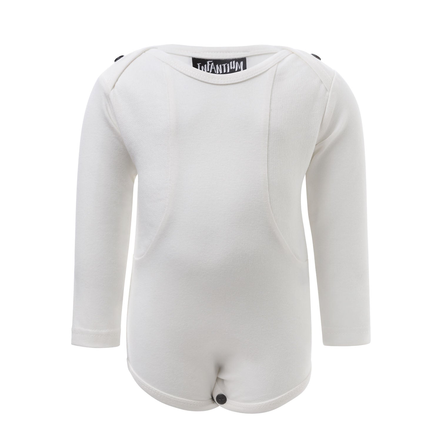 Infantium Victoria White Onesie Babybody weiß Baumwolle 68-92