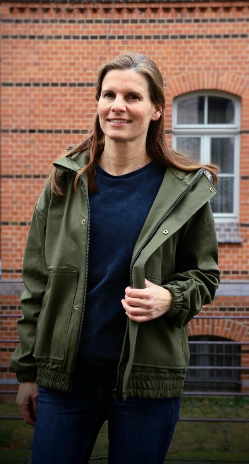 Moeve Design Mary Kate Schnittmuster Damenjacke 32-52 Oversize