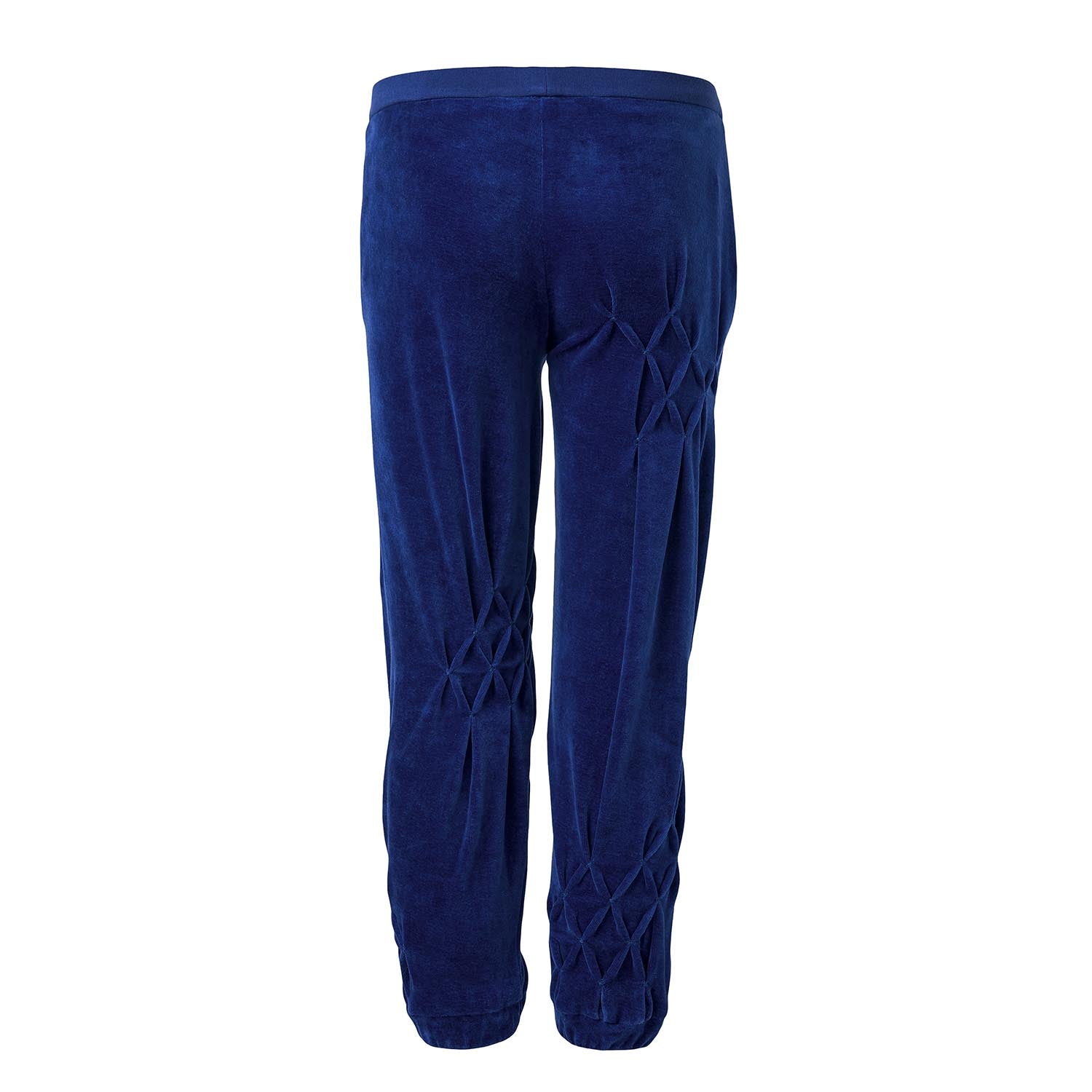 Infantium Victoria Blue Velvet Track Pants Jogginghose Blau 116 Samt