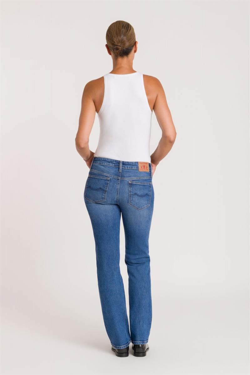 marlowe nature Jeans Emiko Jeans sander mid used Bio-Baumwolle