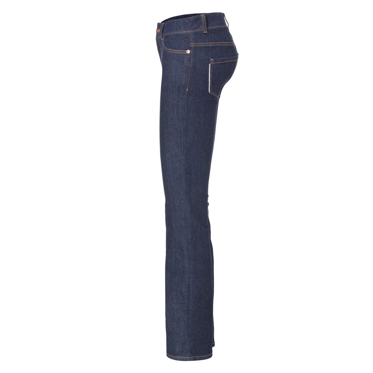 marlowe nature Women Bootcut Damenjeans raw Bio-Denim