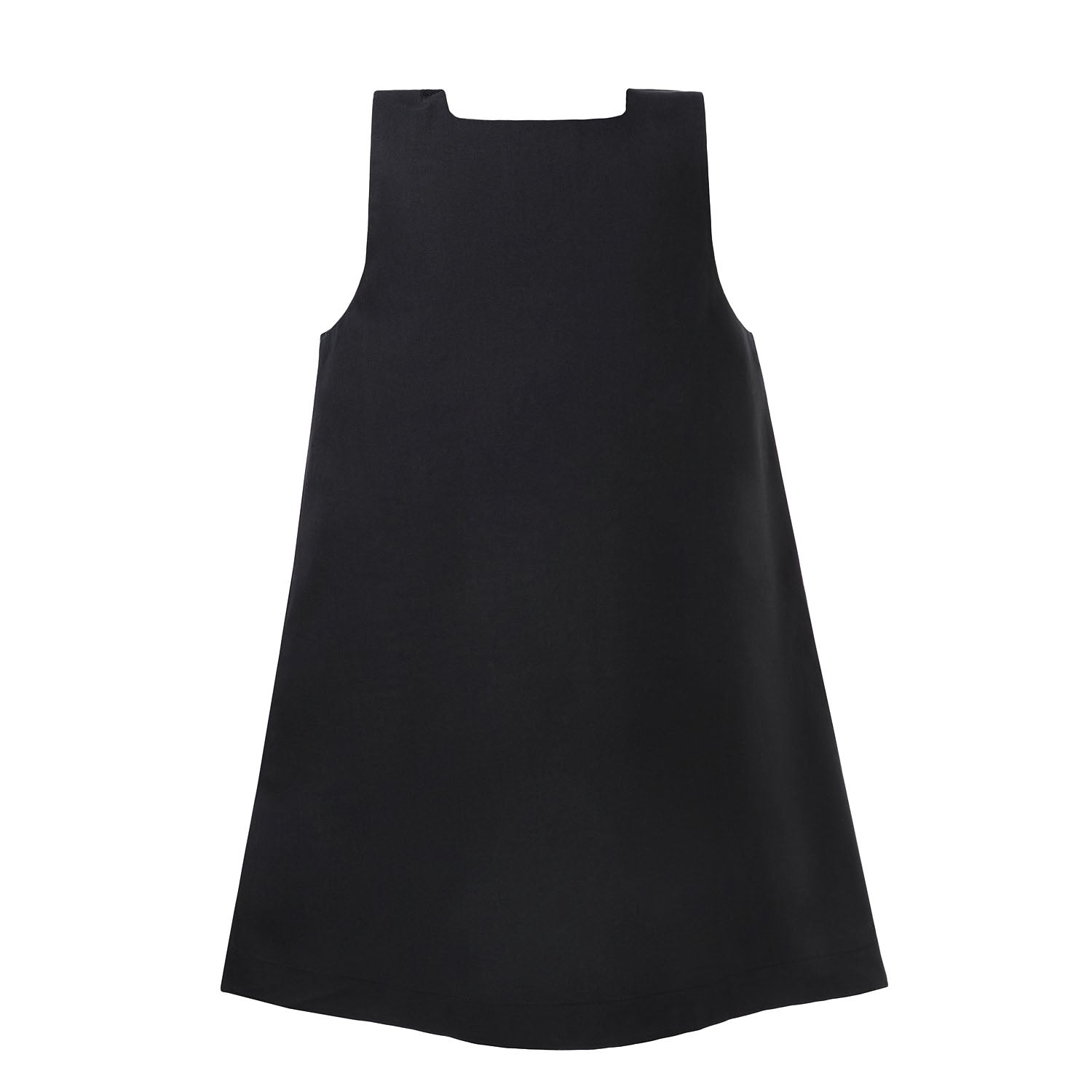 Infantium Victoria Trapeze Kleid Mädchen Schwarz Baumwolle Applikation