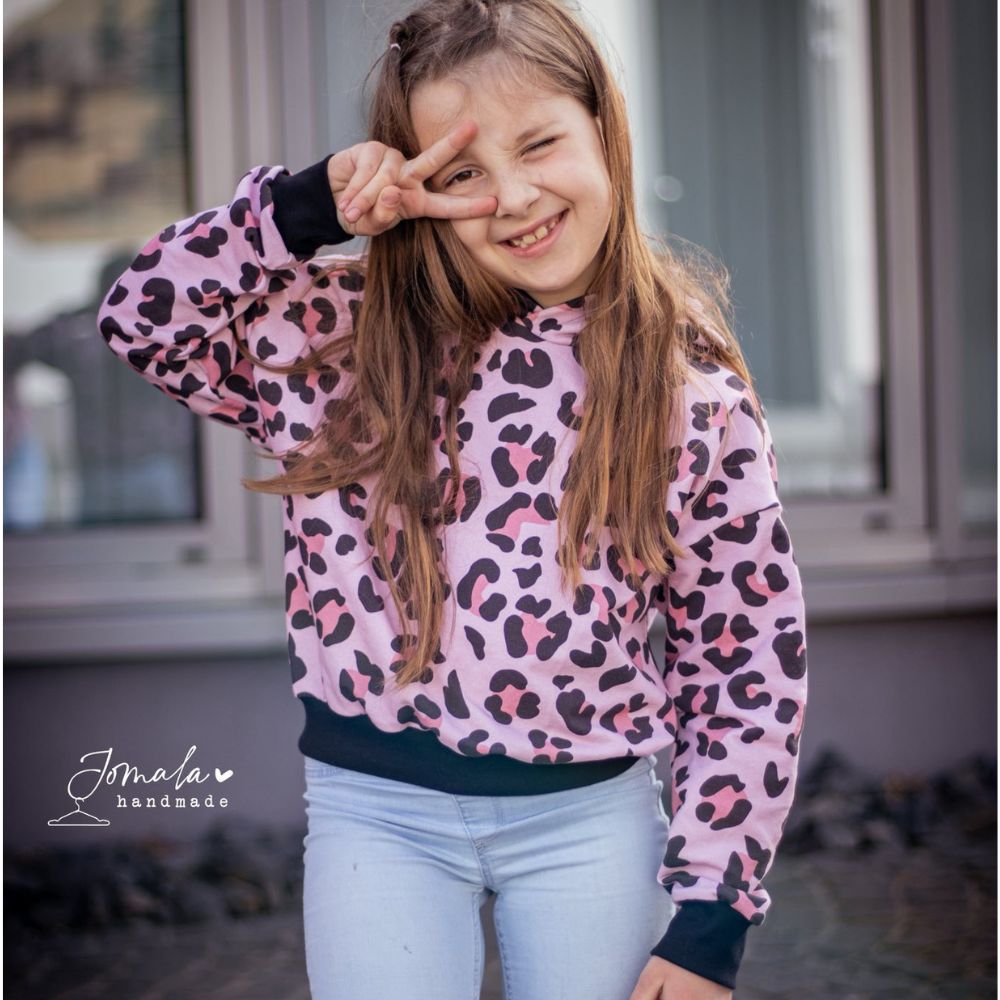 Moeve Design Mini Wiisshornblick Schnittmuster Hoodie Gr. 86-164