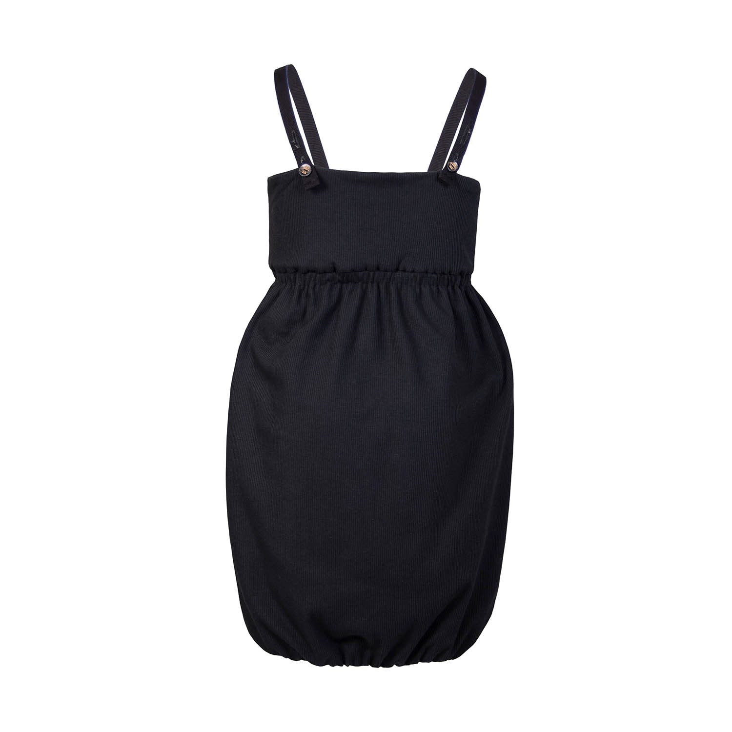 Infantium Victoria Dresses Mädchenkleid Schwarz Baumwolle