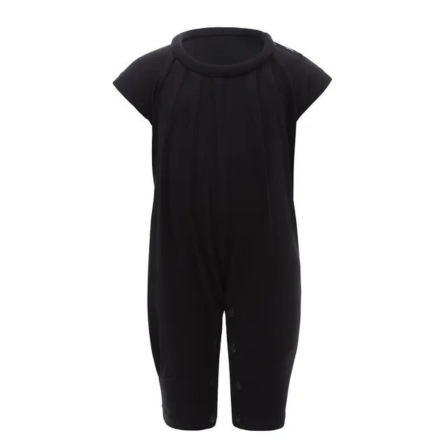 Infantium Victoria Baby Playsuit Strampler schwarz Rollkragen