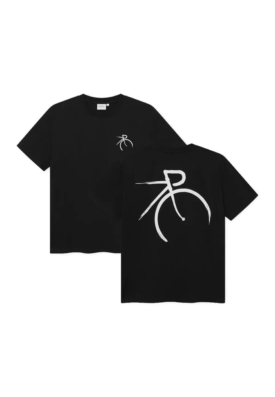 marlowe nature Stockholm T-Shirt Bike Bio-Baumwolle schwarz M