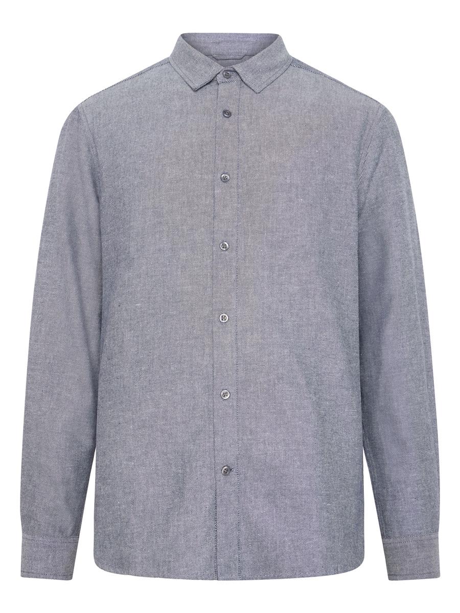 marlowe nature Regular Fit Heavy Twill Flanellhemd demitasse S-XXL