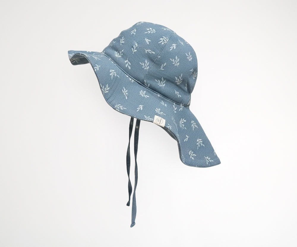 Naturkind Musselin Sonnenhut Ecru 42/44 GOTS