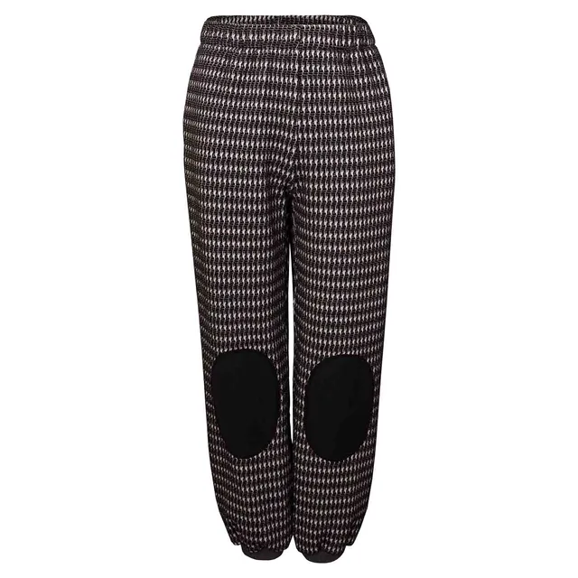 Infantium Victoria Pied de Poule Kinderhose Schwarz 104