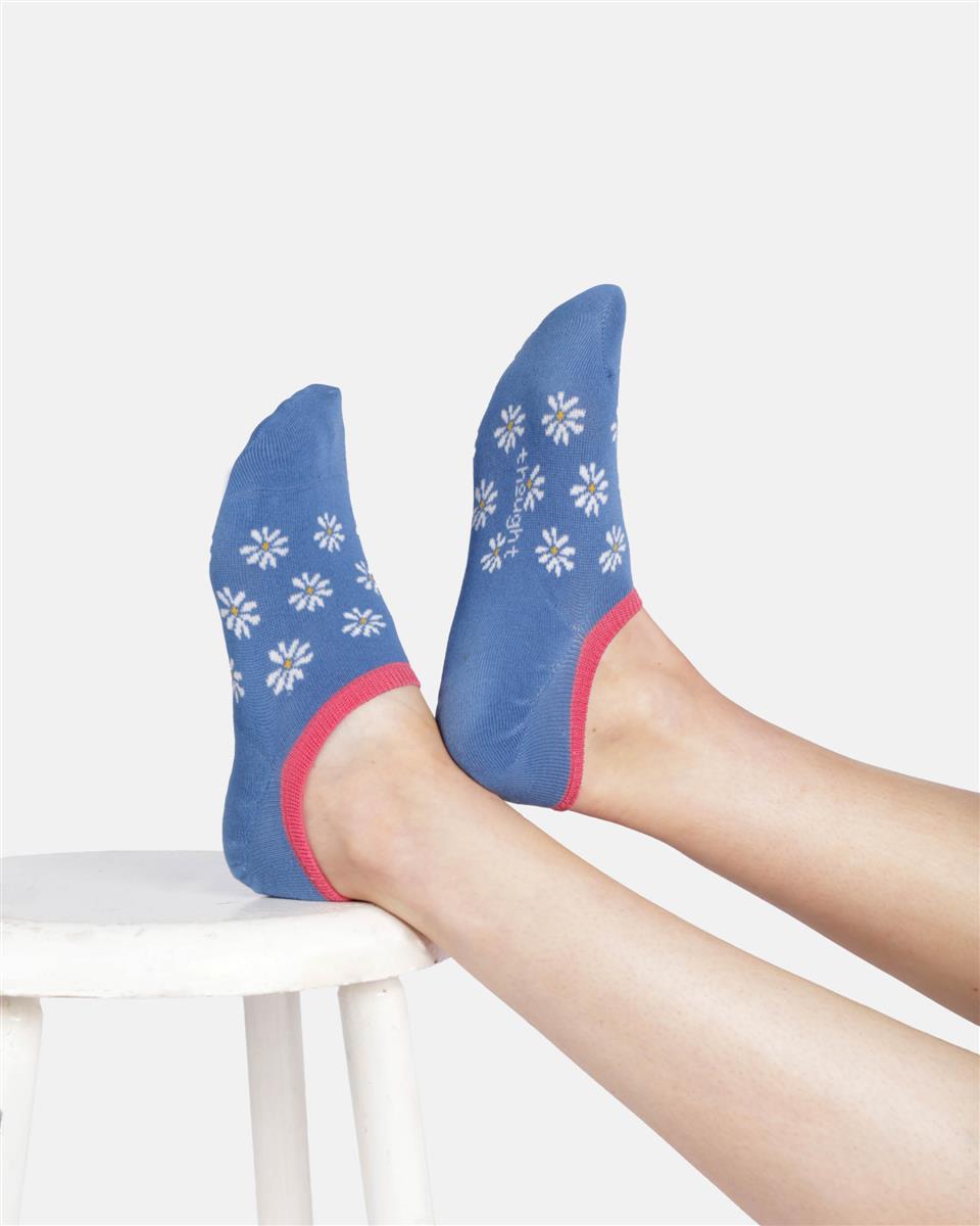 marlowe nature Patterned Organic Cotton No-Show Socken multi