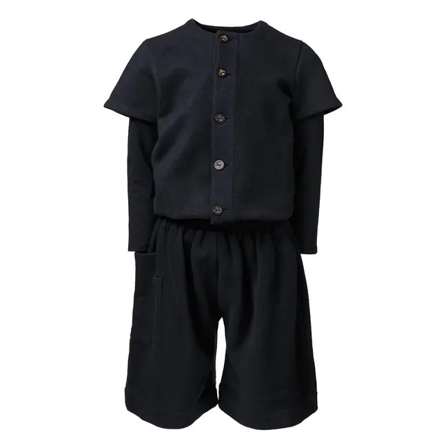 Infantium Victoria Kids Overall schwarz kurz 104