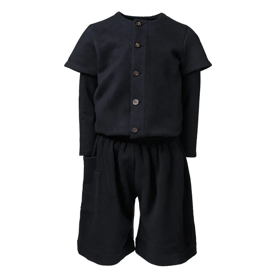 Infantium Victoria Kids Overall schwarz kurz 104