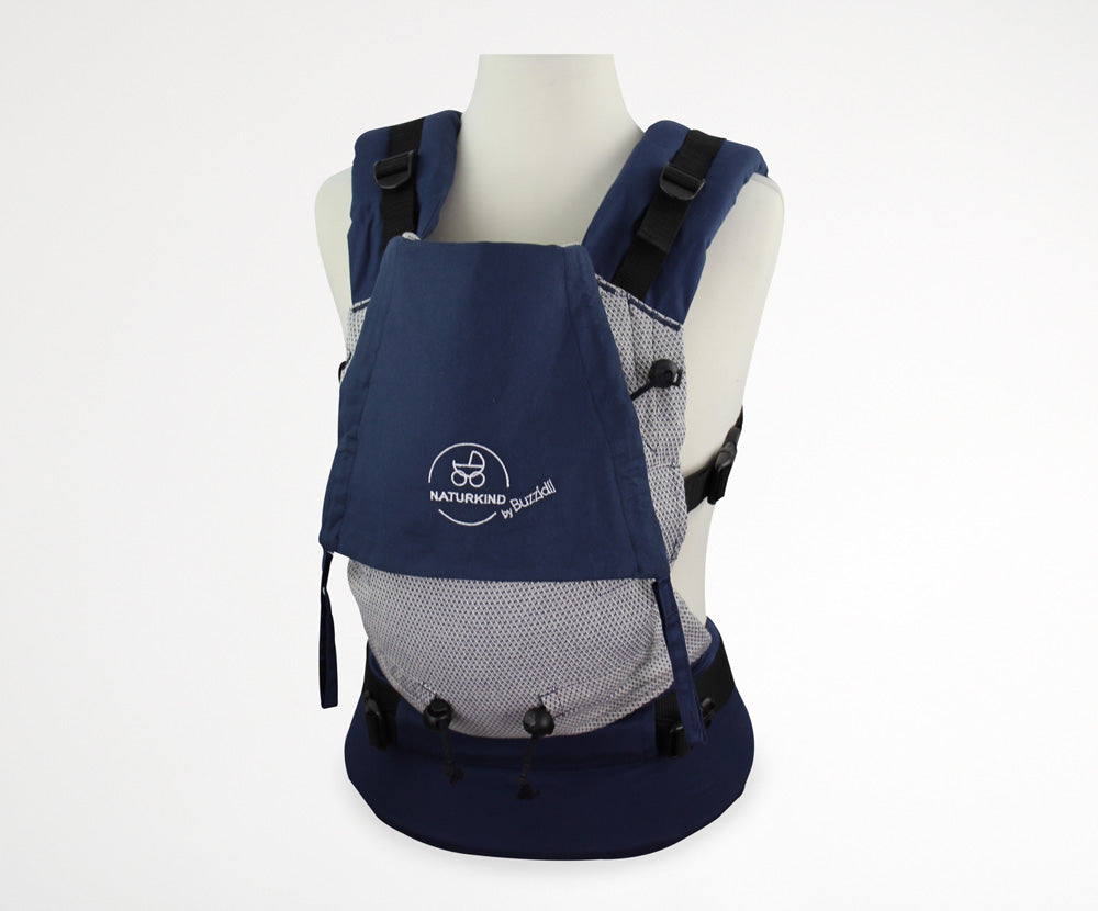 Naturkind Babytrage Auslaufmodell Cord Cognac Bio-Baumwolle