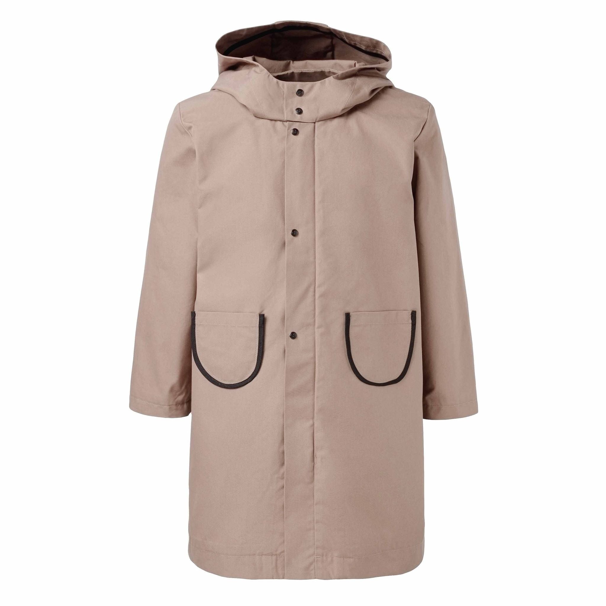 Infantium Victoria EtaProof Parka Beige Baumwolle wetterfest