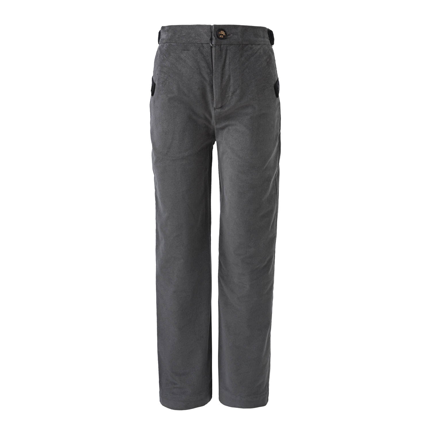 Infantium Victoria Grey Corduroy Pants graue Cordhose