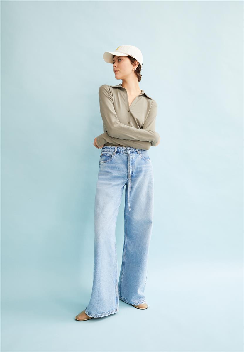 Marlowe Nature Astraeaas Weite Jeans hellblau Noise