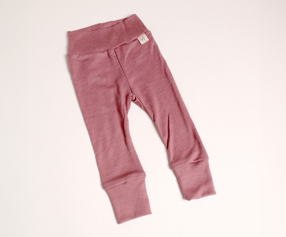 Naturkind Bekleidung Wolle Seide Leggings Ecru 50/56 GOTS
