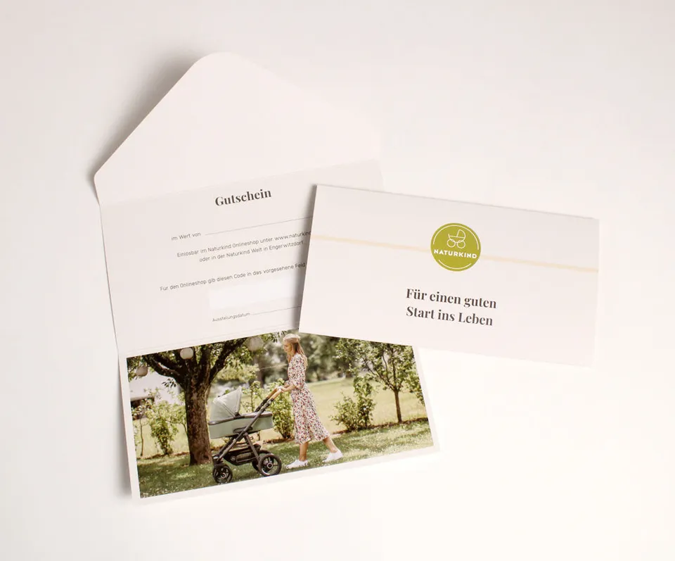 Naturkind Geschenkgutschein 10 Euro Code Post