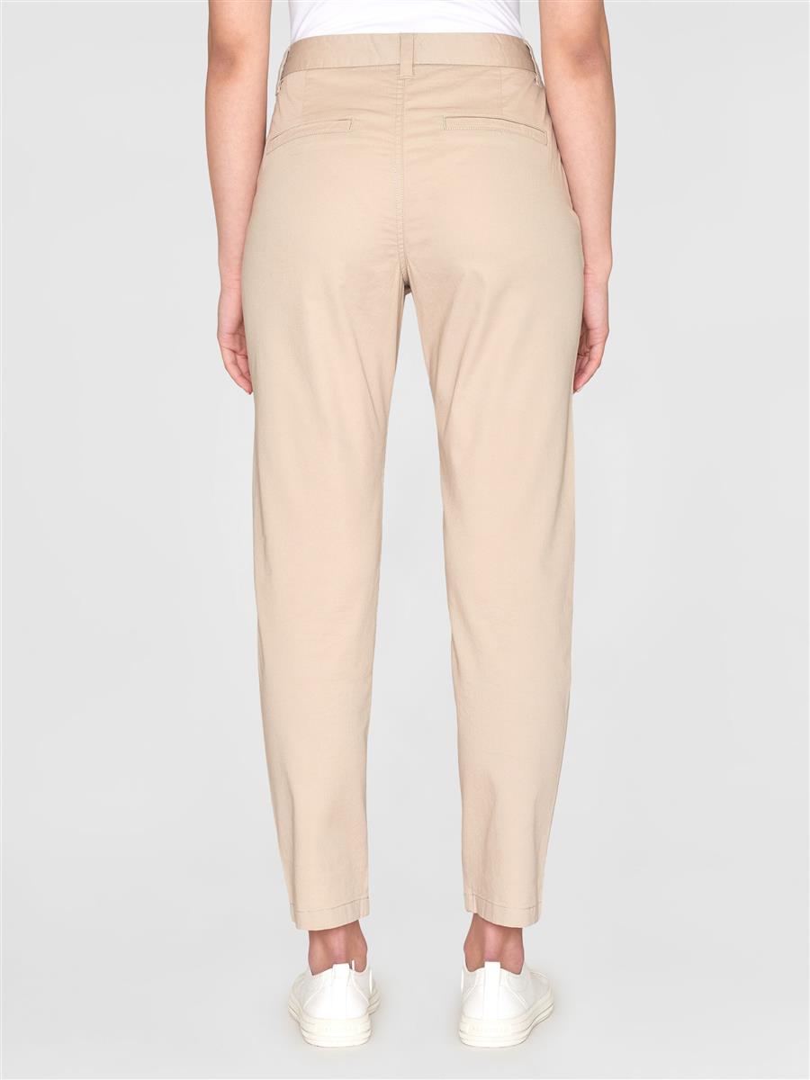 marlowe nature WILLOW slim Chino Damenhose light feather gray 42