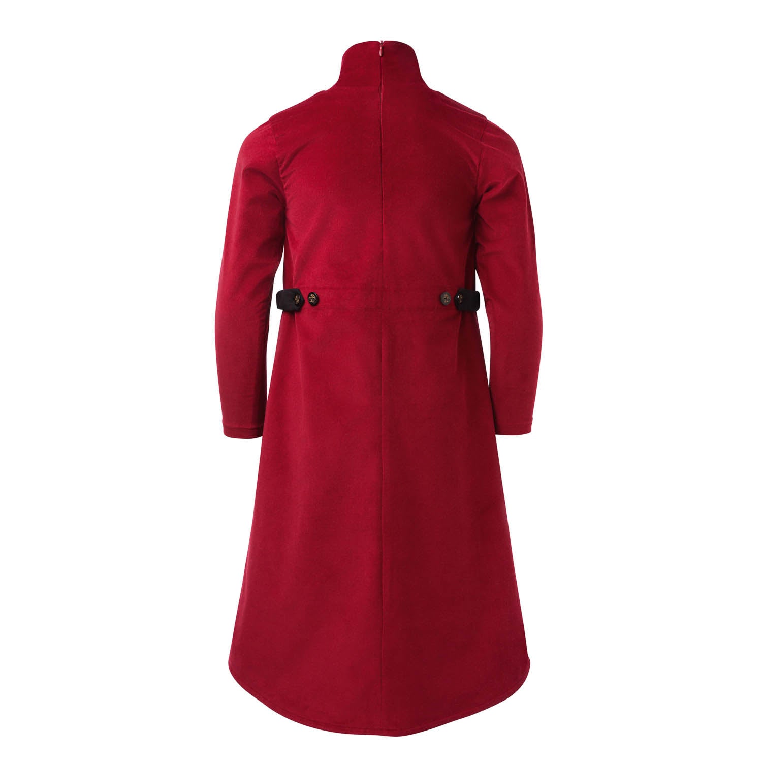 Infantium Victoria Rollkragen Kleid Rot Cord Gr. 104-176
