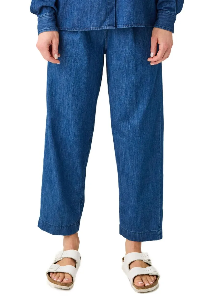 Marlowe Nature Organic Cotton Denim Pant dark blue denim