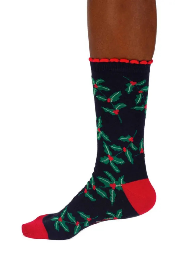 Thought Birth Flower Socken Bambus holly 37-41