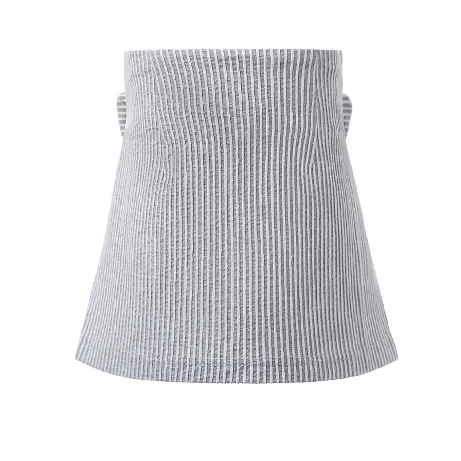 Infantium Victoria Belted Skirt Rock grau 104 Baumwolle Gürtel