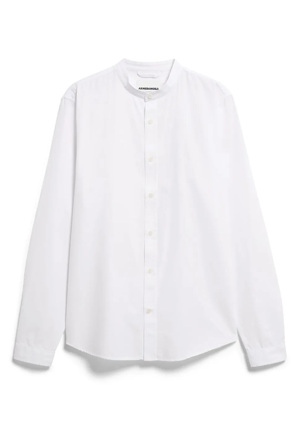 marlowe nature Tomaasas Stehkragenhemd white M Bio