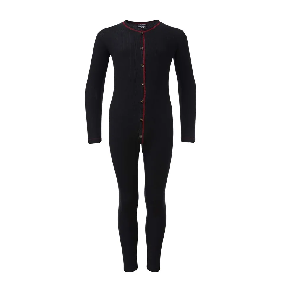 Infantium Victoria Romper Schwarz Baumwolle Unisex