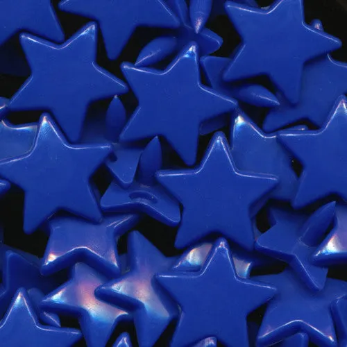 Kam Snaps Plastic Snaps Sterne Druckknöpfe Royalblau 50 Sets