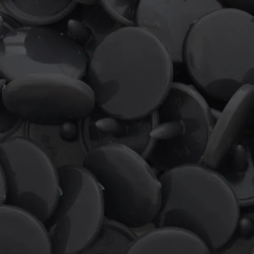 Kam Plastic Snaps Gr.20 Druckknöpfe Dunkelgrau 1000 Sets