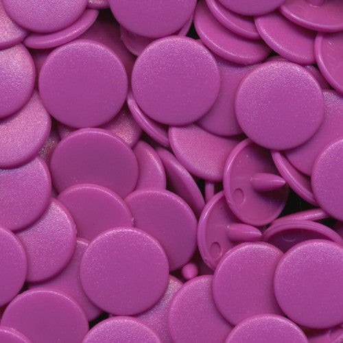 Kam Snaps B56 Druckknöpfe Violett 50 Sets matt