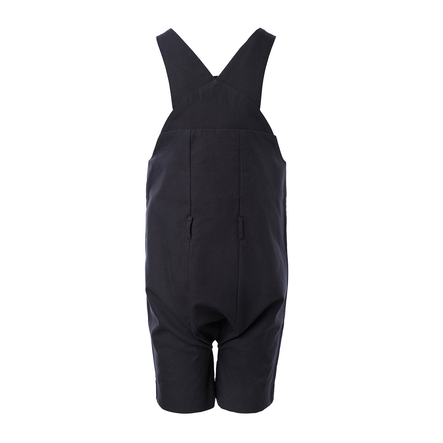 Infantium Victoria Farmer Dungaree Kinderlatzhose schwarz Baumwolle