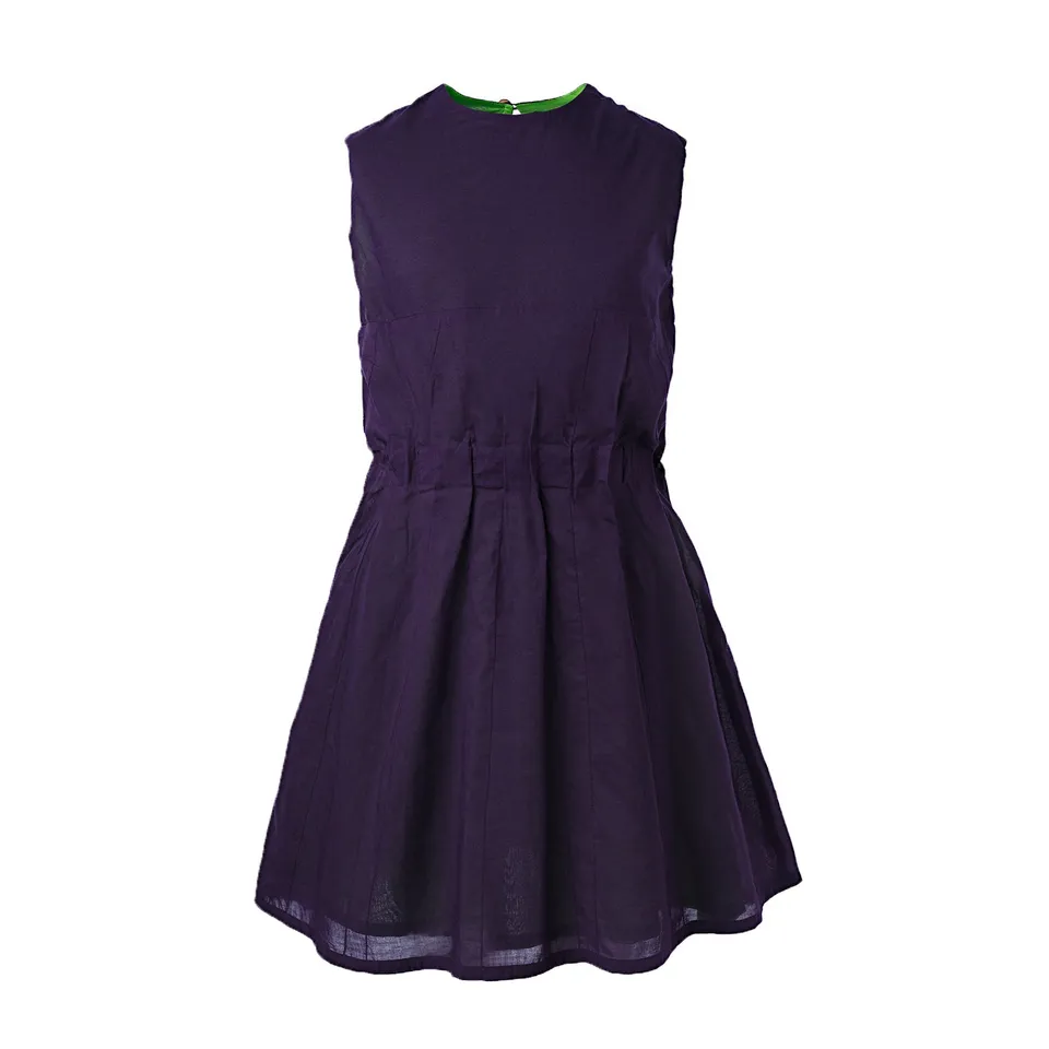 Infantium Victoria Beach Kleid Lila 80 Baumwolle Voile