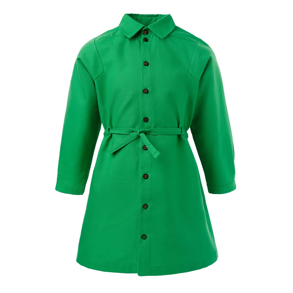 Infantium Victoria Meadow Shirt Dress Kleid grün Baumwolle