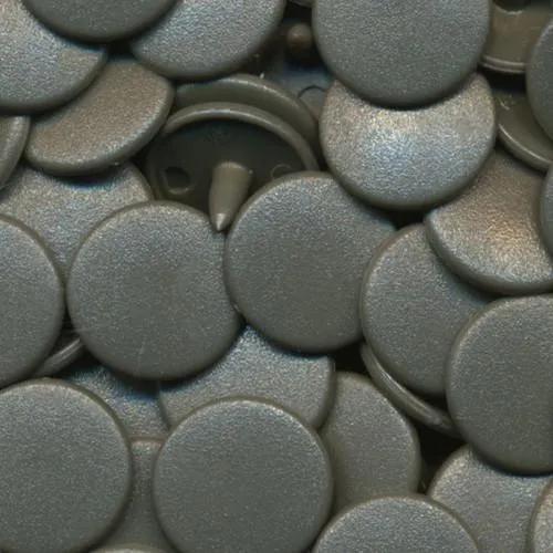 Kam Snaps B60 Dark Silver Druckknöpfe silber 50 Sets