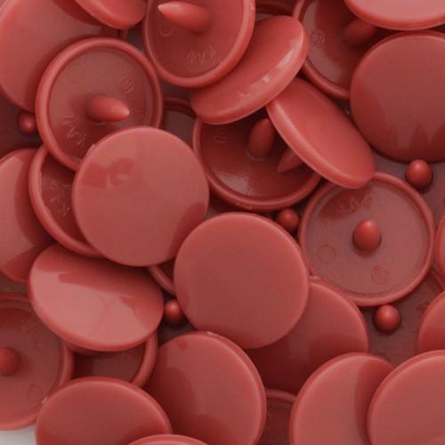 Kam Snaps Plastic Snaps Gr.20 Dusty Rose 50 Sets Lang