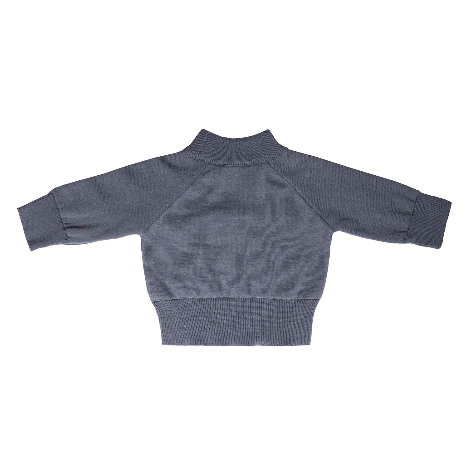 Infantium Victoria Grey Christmas Pullover grau 80