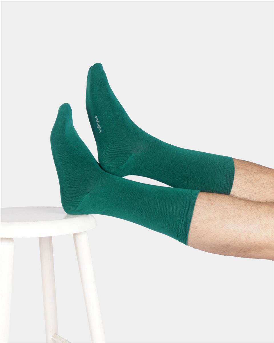 Thought Jack Marl Bambus Socken Herren 41-47 jewel green marl
