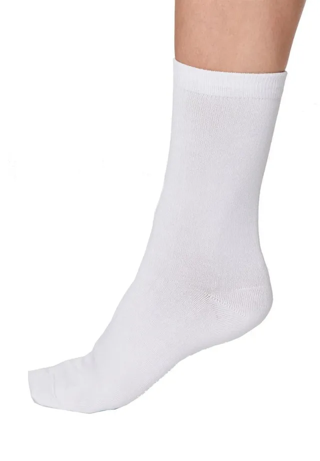 Marlowe Nature Jackie Bambus-Socken Weiß 36-41