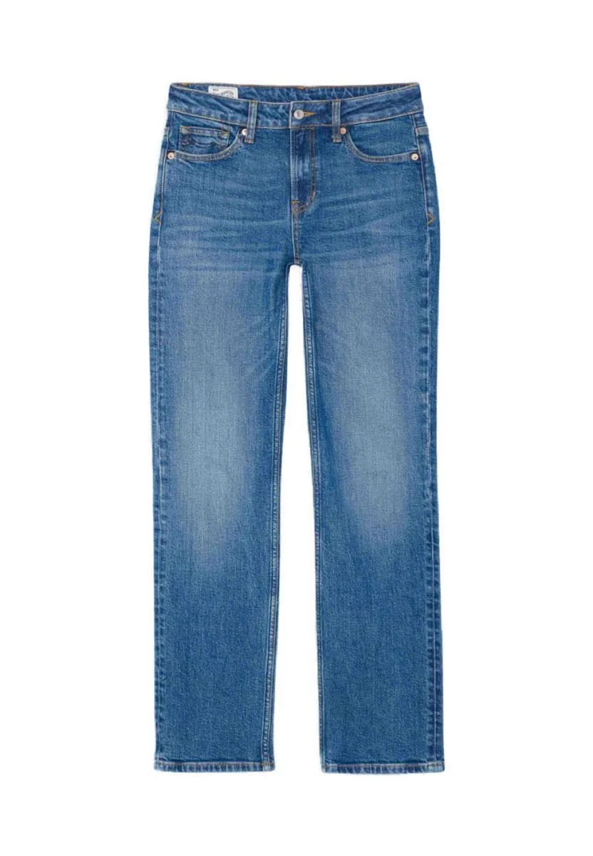 marlowe nature Jeans Emiko Jeans sander mid used Bio-Baumwolle