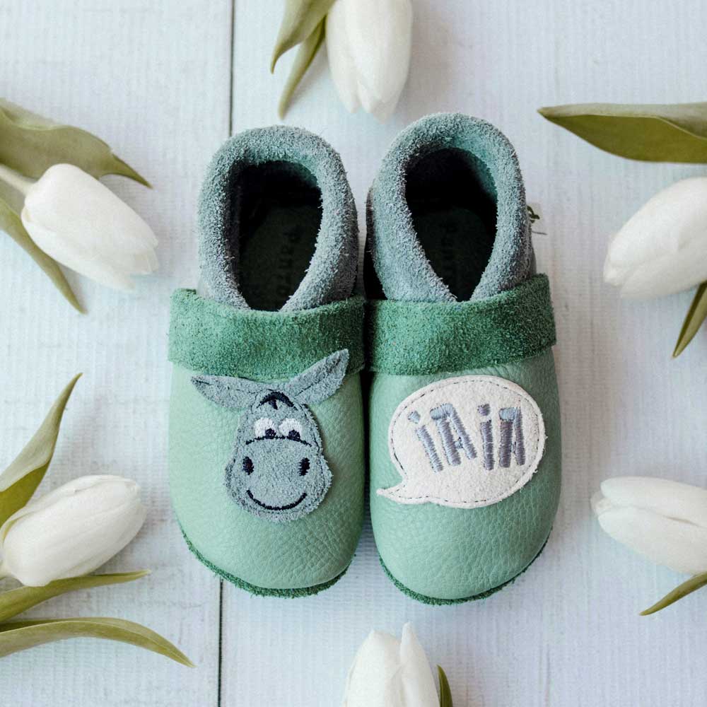Pantolinos Esel iAiA Barfußschuhe distel/flipper Einzelstück