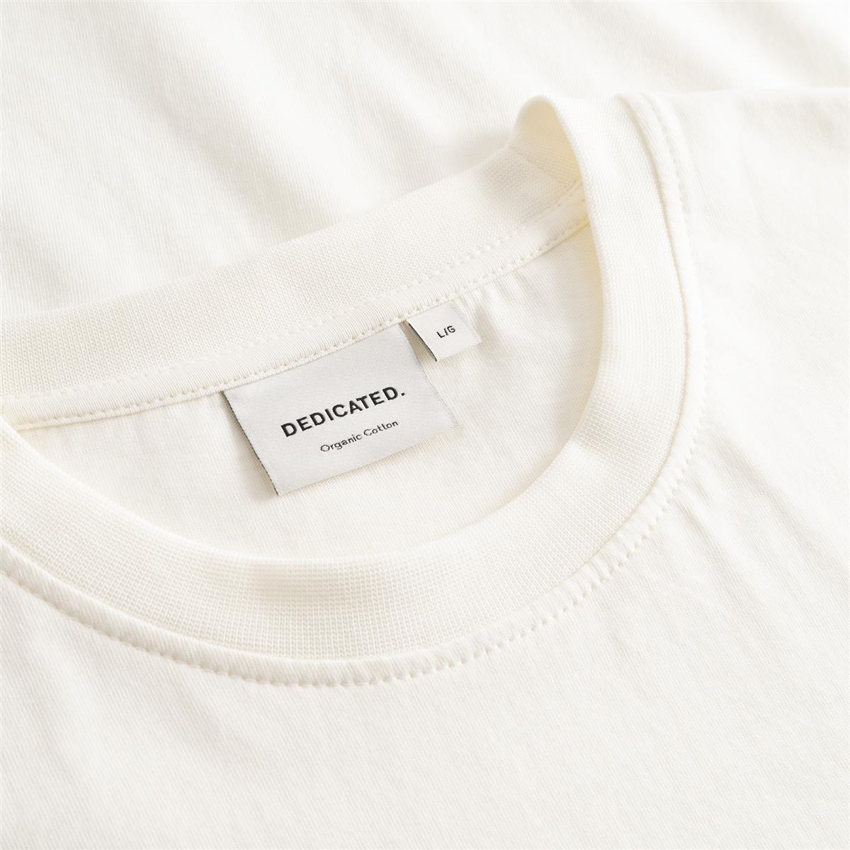 marlowe nature Stockholm Spilled T-Shirt whisper white Bio-Baumwolle