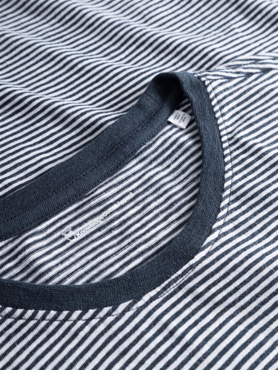 marlowe nature Striped T-Shirt Bio-Baumwolle blue stripe M