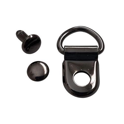 Kam Snaps Bag Hardware D-Ringe 10er Pack Silber 10mm