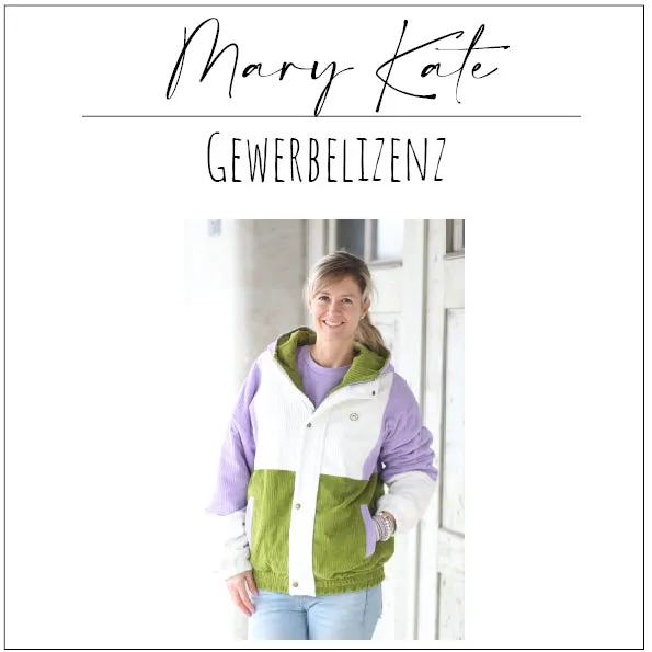 Moeve Design Mary Kate Gewerbelizenz Jacke für Kleinserie