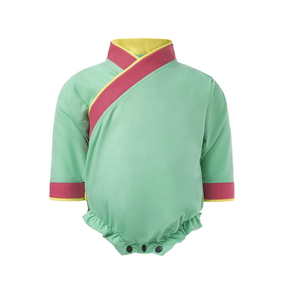 Infantium Victoria Kimono Body Baby Grün Mint 80 Baumwolle