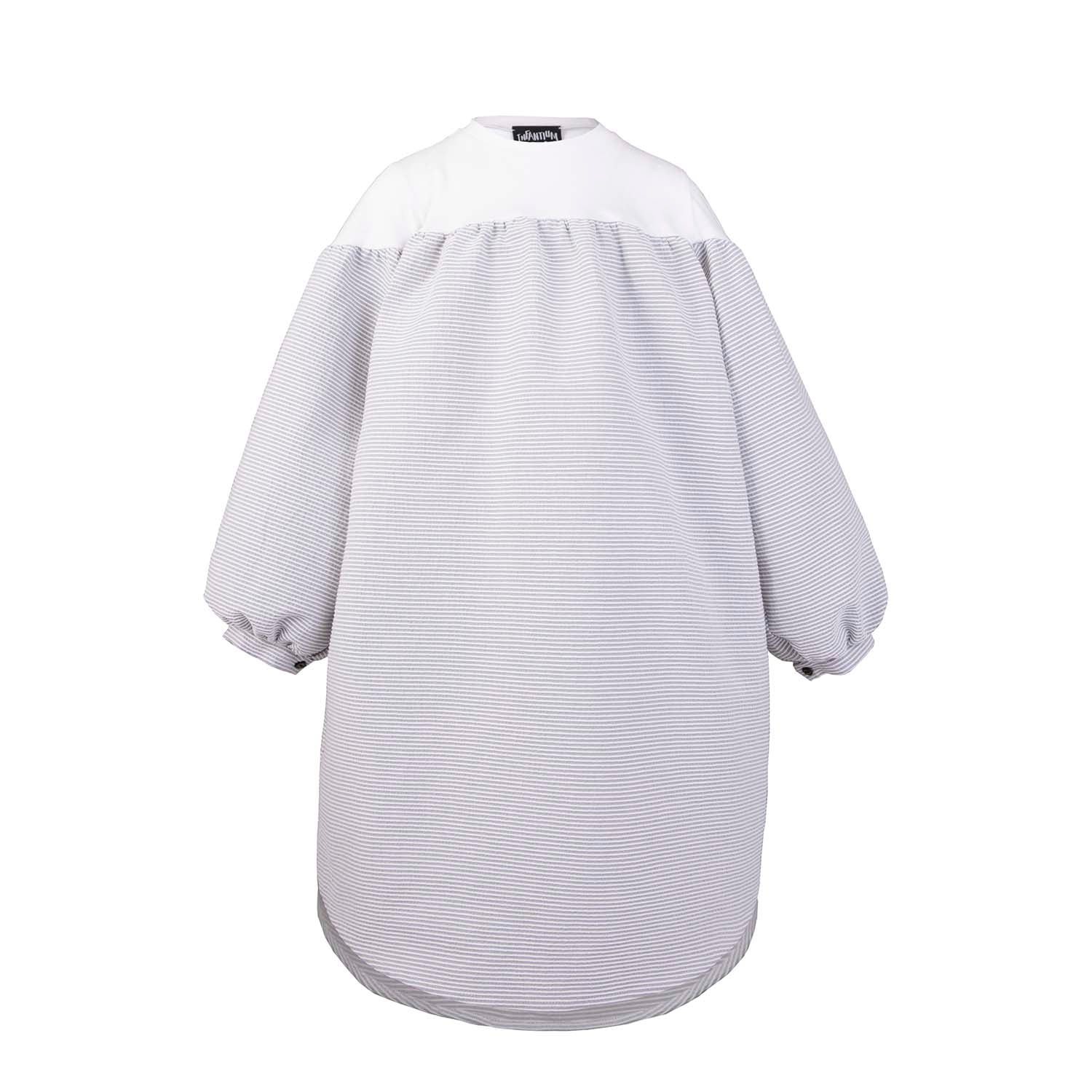 Infantium Victoria Hemdkleid Mädchen gestreift Baumwolle Gürtel